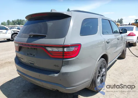 2022 Dodge Durango Orange Sport Awd from USA, damaged, VIN 1C4SDJCT9NC230716